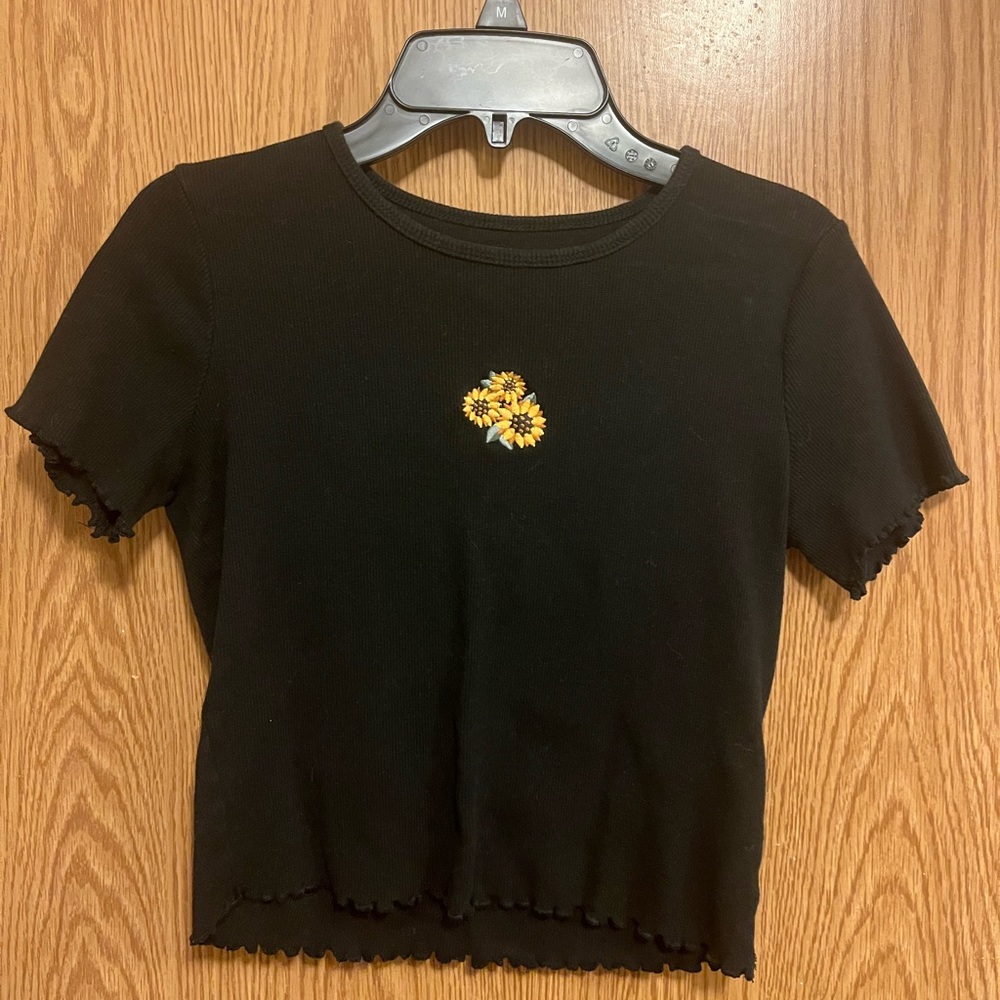 Cute floral tee